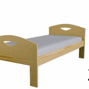 Łóżko sosnowe nr 23