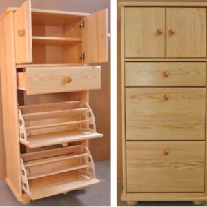 szafka sosnowa na buty