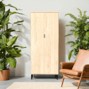 Nowoczesna szafa sosnowa 2 DRZWI 100x180
