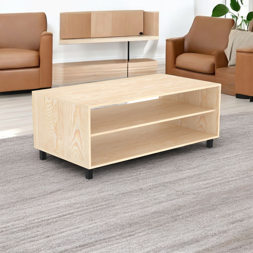 Nowoczesny stolik kawowy sosnowy - obrazek 3