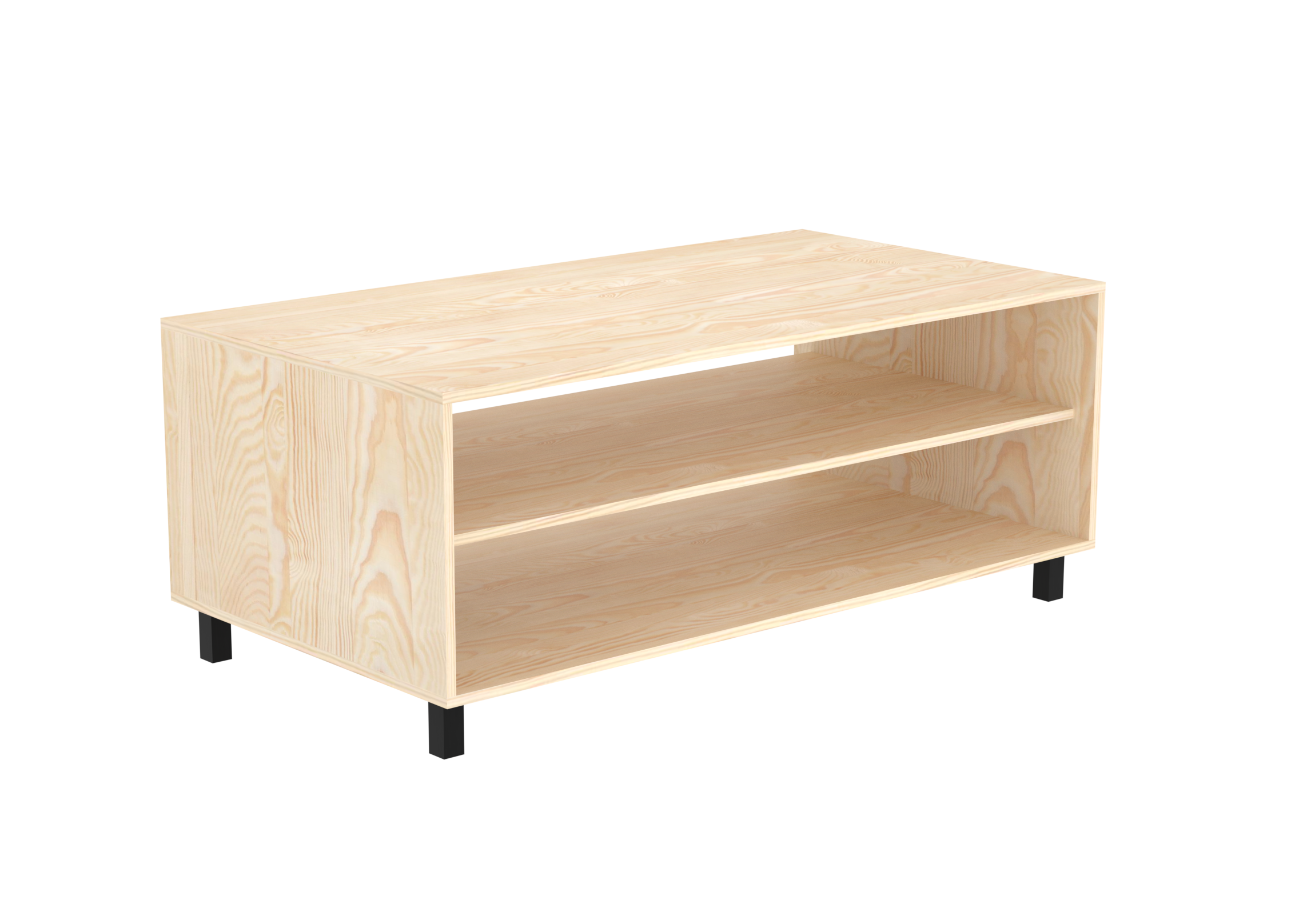 Nowoczesny stolik kawowy sosnowy - obrazek 2